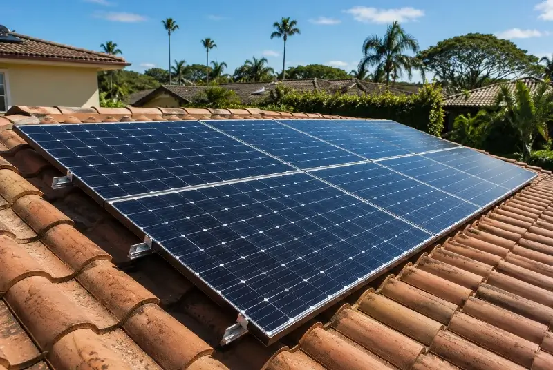 Installation de panneaux solaires à Porta